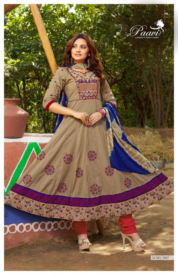 Paavi's Panna 17 Cotton Designer Festive Wear Readymade Salwar 